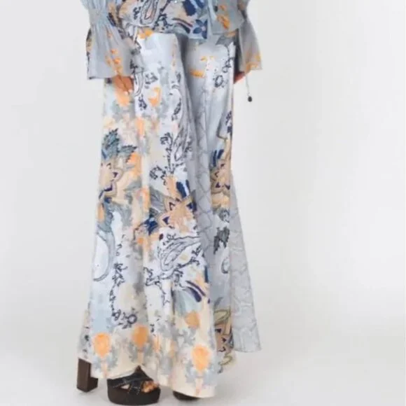 Camilla LACE UP SIDE FRASER FANTASIA Silk Pants $699